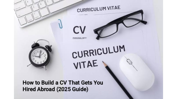 How to Build a CV That Gets You Hired Abroad (2025 Guide)